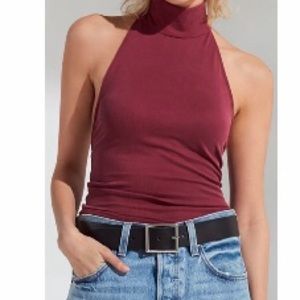 COPY - NWOT Urban Outfitters Red Turtleneck Tank Top XS